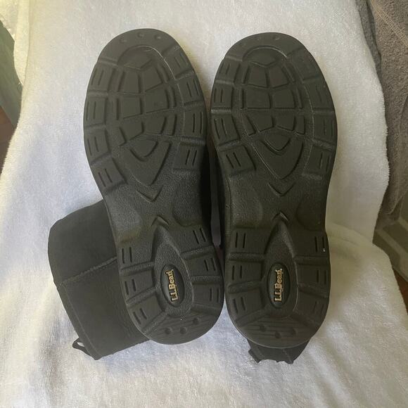 L.L. Bean Black Suede Primaloft Boot - 072609 - Women's Size 9M - Picture 12 of 13